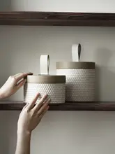 化粧品 鍵 収納ボックス 家庭用 スナック ジュエリー 雑貨 ストレージ缶 装飾 オブジェ
