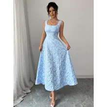 セクシーな魅力が光る開衩付きサテンキャミワンピース【ウエストタック・ヴェレティレデザイン】