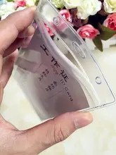 A6防水カードケース【大サイズ・透明・ソフト素材・身分証明書用】