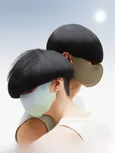 極上の柔らかさ！UVカットアイマスク【男女兼用・抗菌・ひんやり素材】（セットアップ対応）