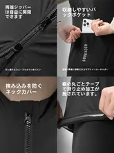 春夏用 防風ベスト 自転車用 アウトドアベスト【男女兼用・ノースリーブ】