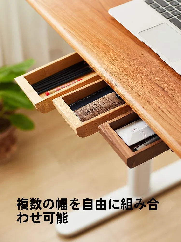 デスク下に隠す収納ボックスを選ぶべき理由は？木製のクリエイティブデザインがもたらす、日常の整理の「美しさ」