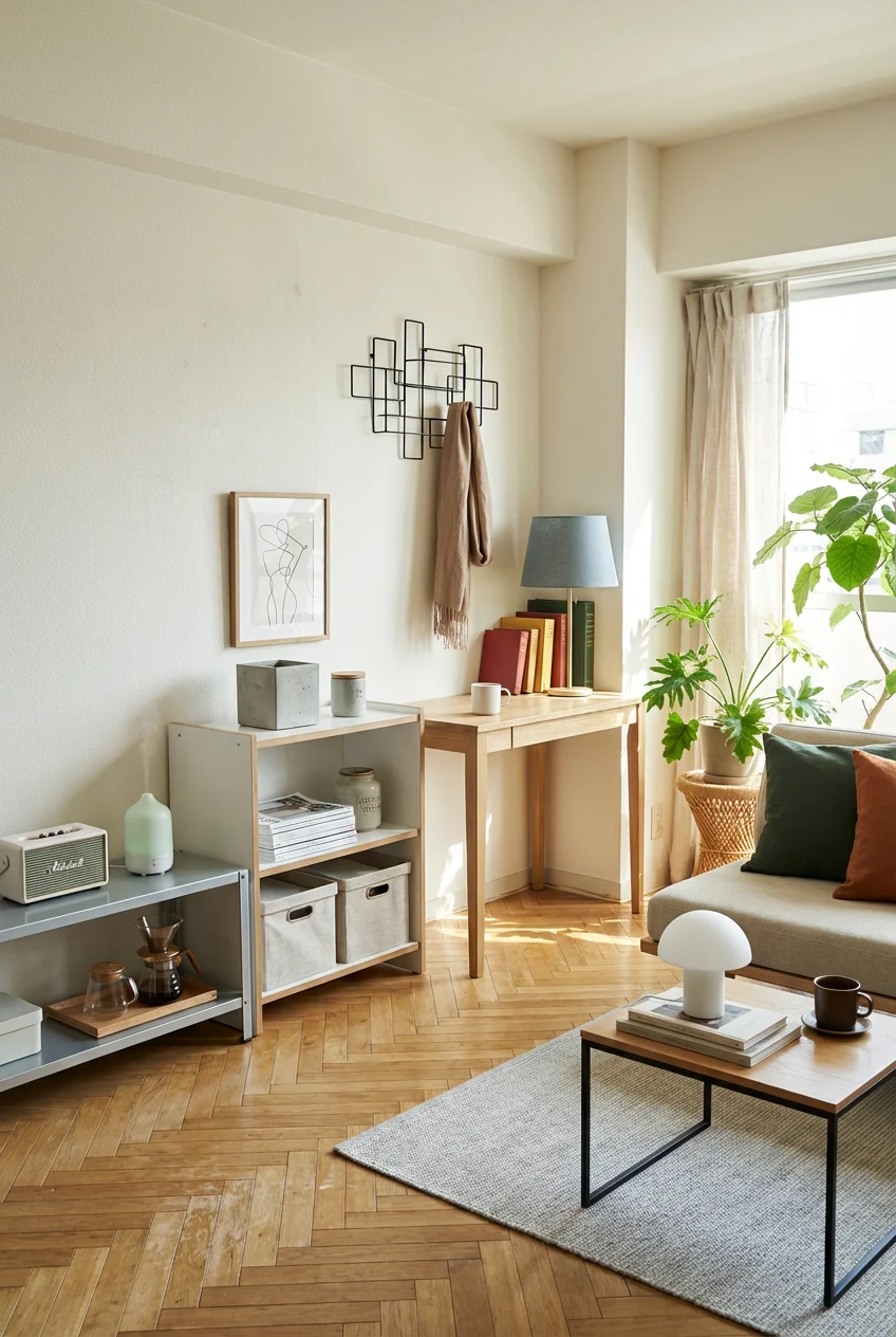 揃えるミニマリスト部屋づくりアイテム｜電動二重ローマシェードの選び方と使い方完全ガイド