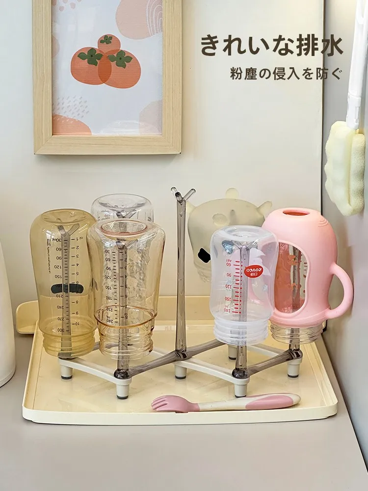 折りたたみ式哺乳瓶乾燥ラック：ベビー用品の収納効率を最大化する実用設計