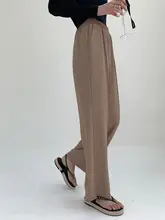 ワイドパンツ レディース ホワイト スーツ生地 ドレープ感 ハイウエスト ルーズ フルレングス 接触冷感 薄手 夏 通勤 オフィスカジュアル