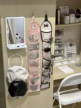 学生寮用 ベッド用収納ポケット【天蓋付き・壁掛け・上下段対応】