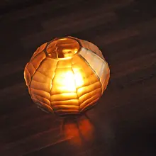手作りガラス収納瓶【葉模様・古風な陶器風・花瓶・中華風】