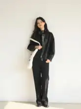 極上の柔らかさのストレートデニムパンツ【スリムフィット・快適な着心地】