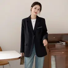 高級感ある重工デザインジャケット【春用・トレンディ・インス風】（セットアップ対応）