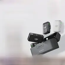 ワイヤレスマイク 2台接続可能 スマートフォン カメラ クリップ式