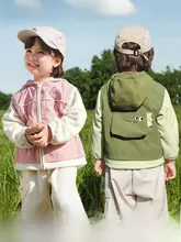 子供用アウター【春秋用・男の子・女の子・偽二重デザイン】（セットアップ対応）