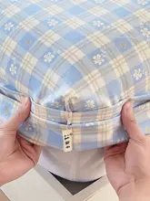 オーガニックコットン製 厚手ベッドカバー【全周カバー・シンプルデザイン】（セットアップ対応）