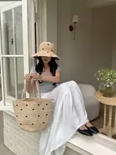 輸入天然ラフィア女性用帽子の夏のツアー