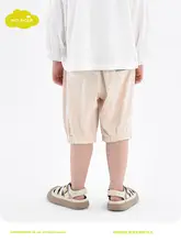 七分丈パンツ キッズ ボーイズ カジュアル おしゃれ 夏 「moimoln」