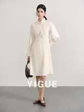 独特なデザインのシャツワンピース【春用・カーディガン風】