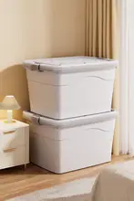 大容量収納ボックス【家庭用・プラスチック製・衣類収納・整理整頓】