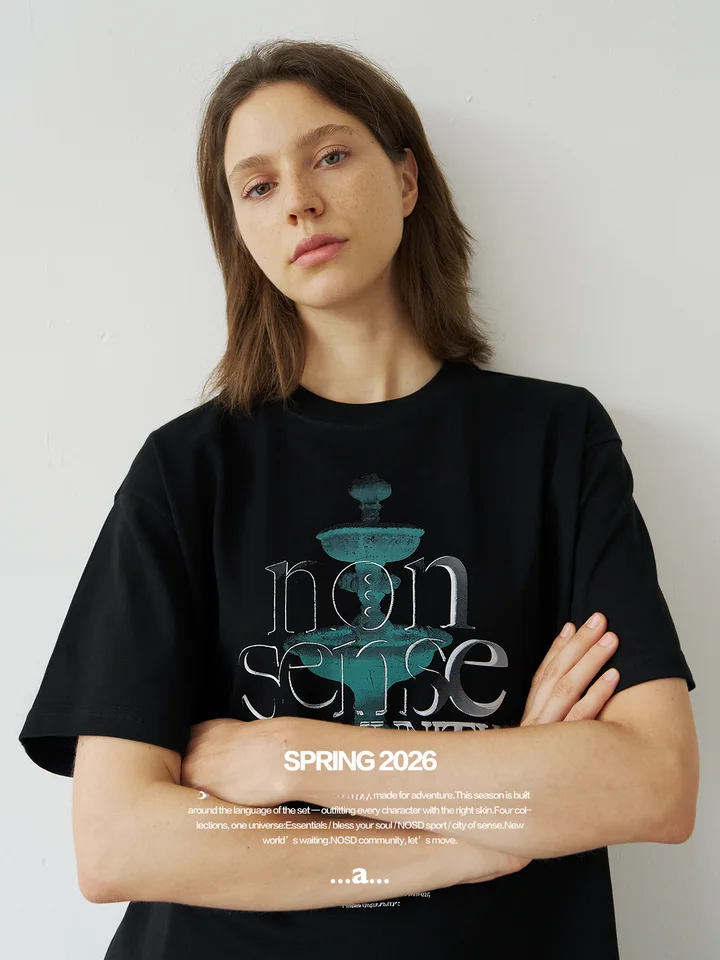 ランダムドットデザイン 半袖Tシャツ