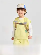ベスト 3点セット キッズ ボーイズ カジュアル ゆったり ストリート おしゃれ 秋 プレゼント「Balabala」