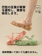 夏用 通気性抜群のビーチサンダル【防滑・クリスタルジュエリー・濡れてもOK】