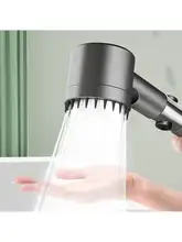 強力加圧シャワーヘッド【フィルター付き・マッサージ機能・防水】（セットアップ対応）