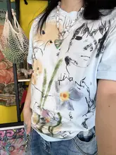 透気性抜群のユニセックスTシャツ【癒し風デザイン・短袖】