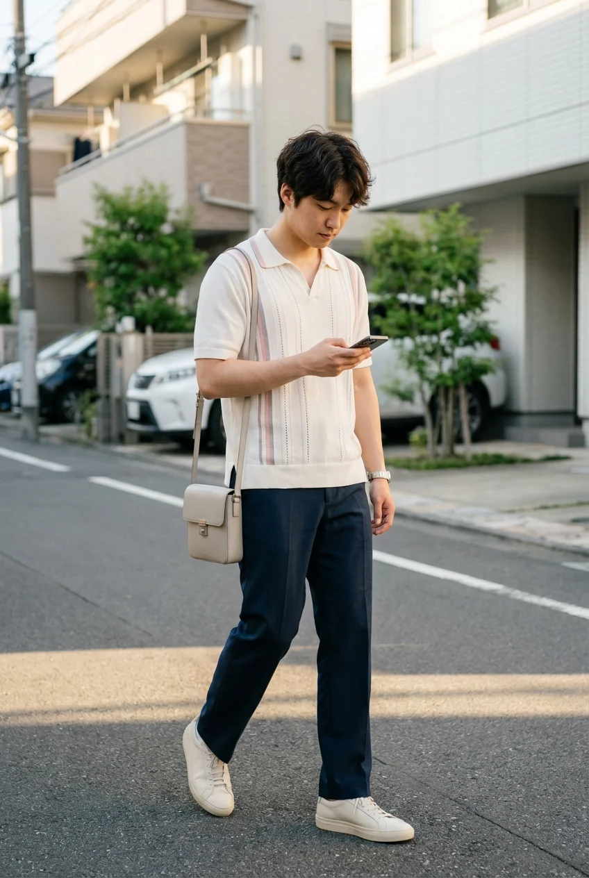 夏 メンズ コーデの基本ルール｜失敗しないシンプルなスタイルを徹底解説