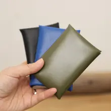 レザー製 折りたたみ名刺入れ【ヴィンテージスタイル・スリムデザイン】