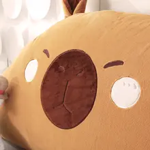 カートゥーンデザインの赤ちゃん用サイドクッション【子供部屋・ふわふわ・抱き枕】