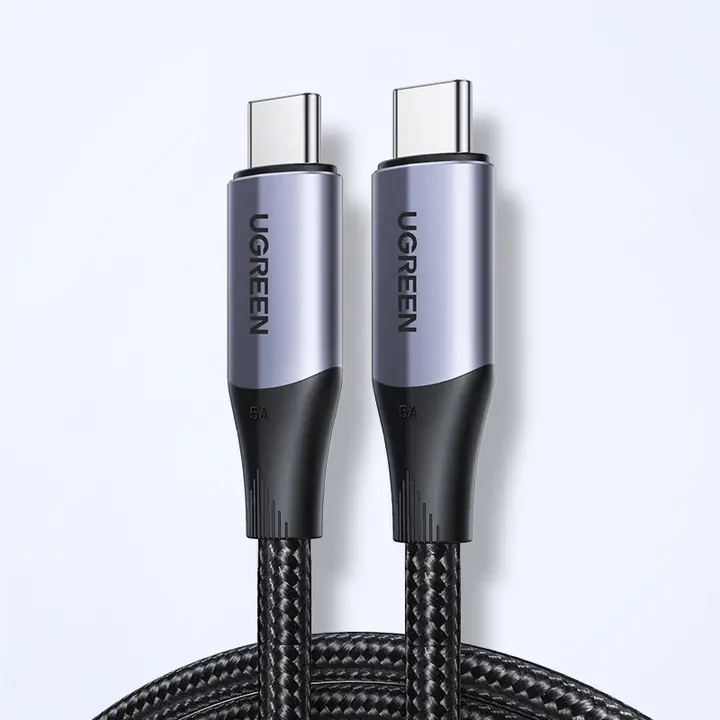 USB Type-Cケーブル Type-C to Type-C USB 3.2 Gen2 40Gbps 高速データ転送 240W給電 映像音声出力 Thunderbolt 4 5対応 PC モニター タブレット 延長 「UGREEN」