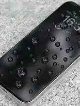 強化ガラスフィルム iPhone15対応 iPhone15ProMax対応 3Dフルカバー 二次強化ガラス 高透過 防指紋 耐衝撃