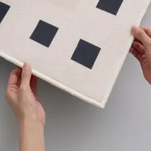 中古エリアラグ【防水・お手入れ不要・ヴィンテージ風・リビング・寝室用】