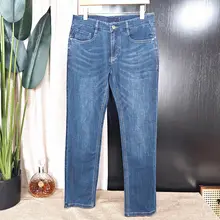 春夏用 メンズデニムパンツ【快適なストレッチ・通勤向け・親水性】