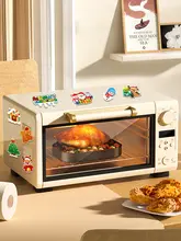 クリスマス冷蔵庫装飾 雪だるまとサンタのマグネット【個性的なデザイン・扉用】