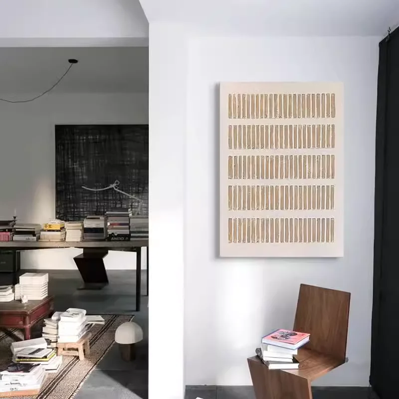 インテリア絵画で部屋の「心」を整えるには？侘寂風の立体手描き油絵がおすすめの理由
