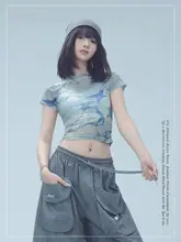 夏用透け感のあるジャズ風シャツ【軽量・通気性・ダンス用】