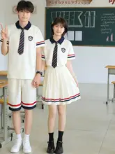 クラス制服 夏 英国カレッジスタイル 卒業シーズン 学生服