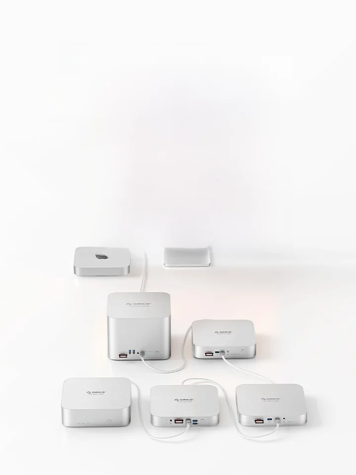 Orico Mac Studio対応の多機能ハブ【拡張ドッキングステーション・マルチスクリーン表示】