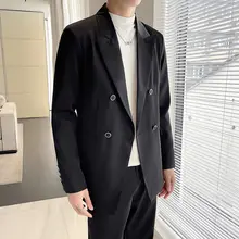 男士 サテン仕立てのパッド入りテーラードジャケット【トレンド感・軽やかさ】（セットアップ対応）