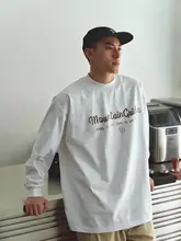 西海岸風 プリント 長袖Tシャツ【メンズ・カジュアル・ヒップホップスタイル】