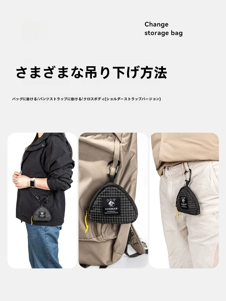 HIKEMAN アウトドア用携帯小銭入れ：軽量で耐摩耗性のあるエッジレスデザインの実用性解析