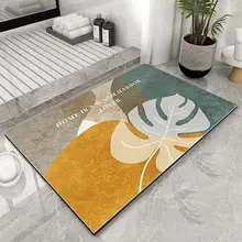 吸水性に優れたバスルーム用マット【防滑・速乾・汚れに強い・家庭用】