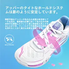 バドミントンシューズ【男女兼用・軽量・クッション性に優れたトレーニング用】