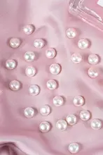 半孔タイプの真珠【天然淡水パール・DIY用耳飾り素材】