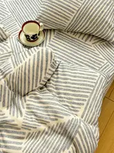 全棉加工の厚手ベッドカバー【学生寮用・デュアルサイズ・極上の柔らかさ】（セットアップ対応）