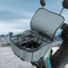 電動自転車用防水カバー【充電器収納・防塵仕様・前カゴ用】