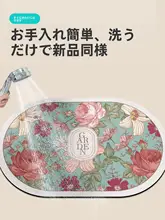 バスマット 珪藻土 吸水 速乾 滑り止め 柔らかい バスルーム 脱衣所 トイレ前 家庭用