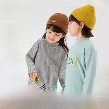 2点セット 長袖Tシャツ キッズ ボーイズ ガールズ ハーフタートルネック インナー 秋冬