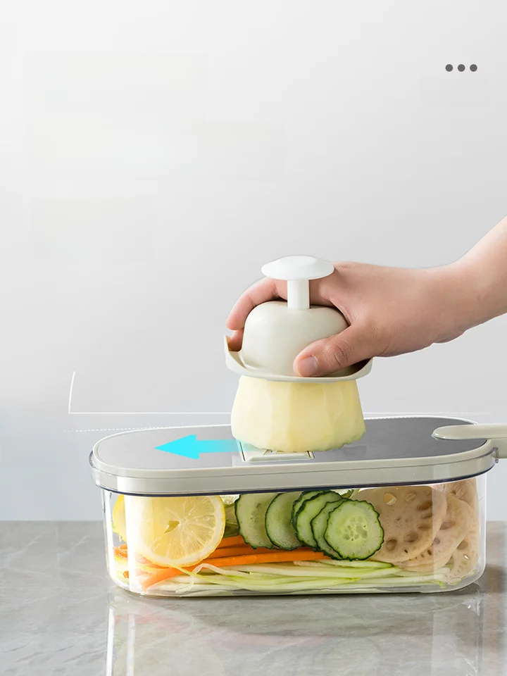 おろし器 多機能 野菜切り神器 家庭用厨房 手を傷めない きゅうり じゃがいも