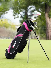 pgm 子供用ゴルフバッグ【軽量・大容量・肩掛けストラップ付き】