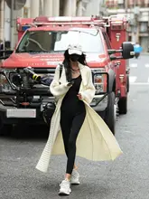 春にぴったりの長袖ニットカーディガン【フロントオープン・軽やかな着心地・したシルエット】